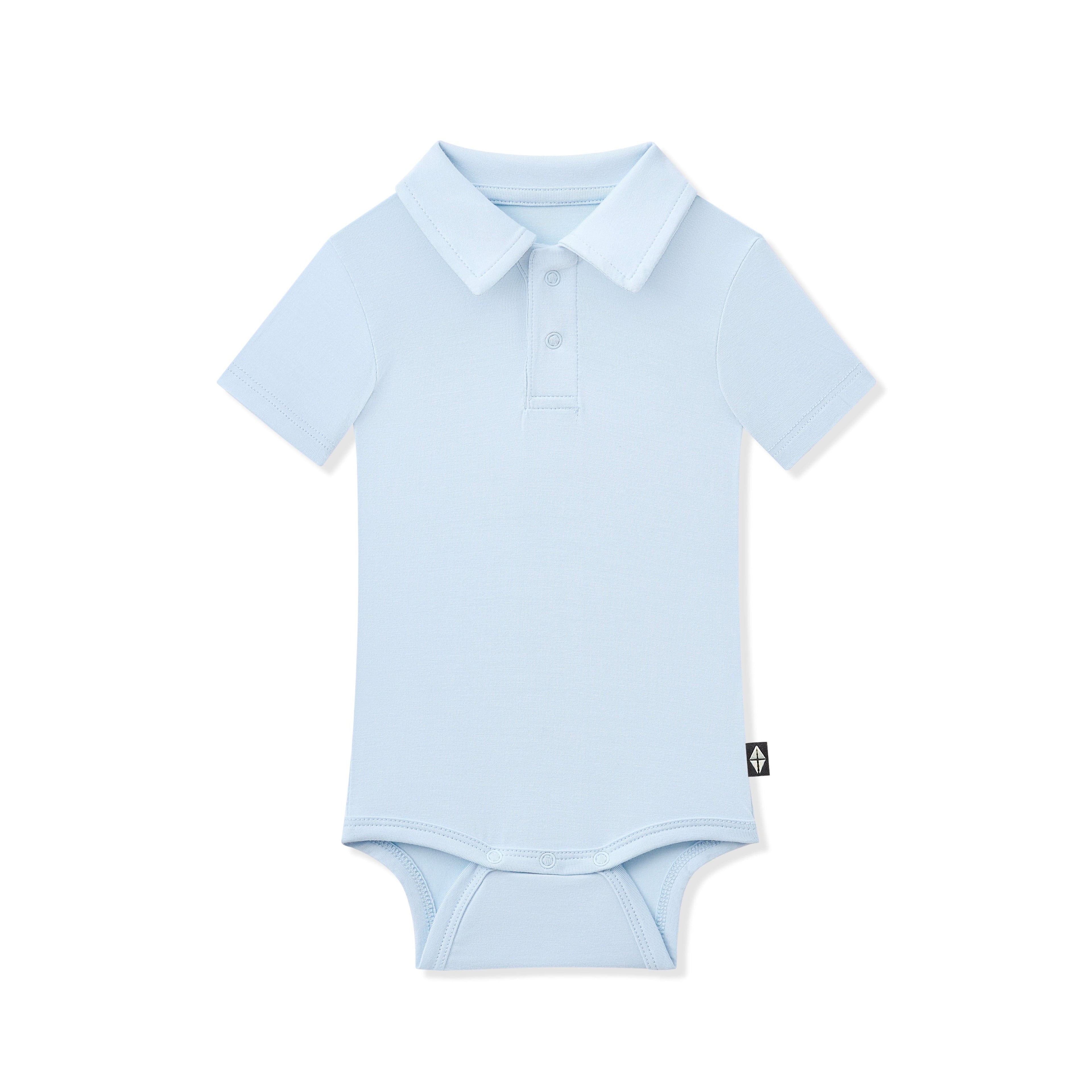 Polo Bodysuit in Breeze